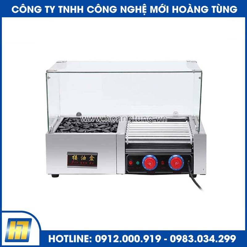 Bếp Nướng Lạp Xưởng - Xúc Xích Bằng Đá + Thanh Nhiệt Xoay
